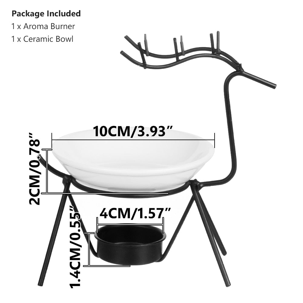 Deer shaped Oil Burner