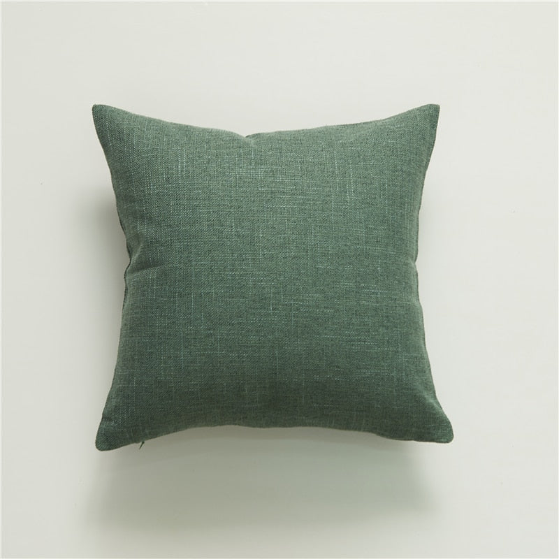 Linen Pilllow Case Dark Academia
