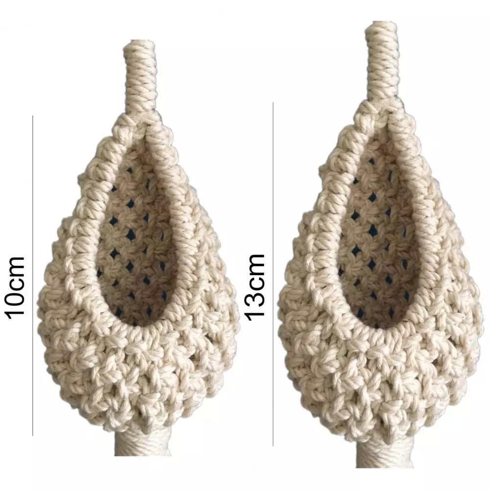 Boho Wall Hanging Plant Basket