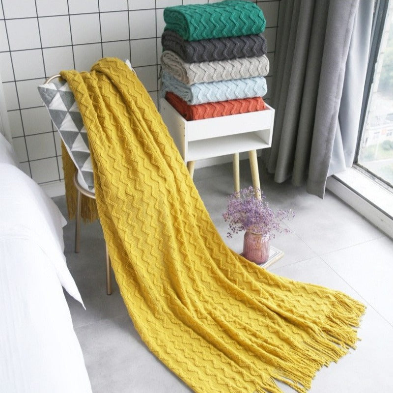 The Chevron Throw Blanket