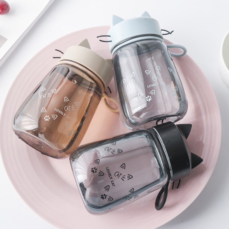 Portable Lovely Cat Water Bottle