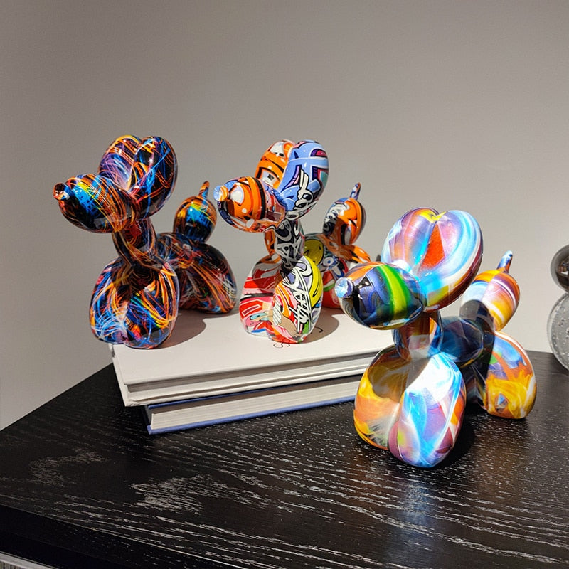 Y2K NPainting Koons Statue