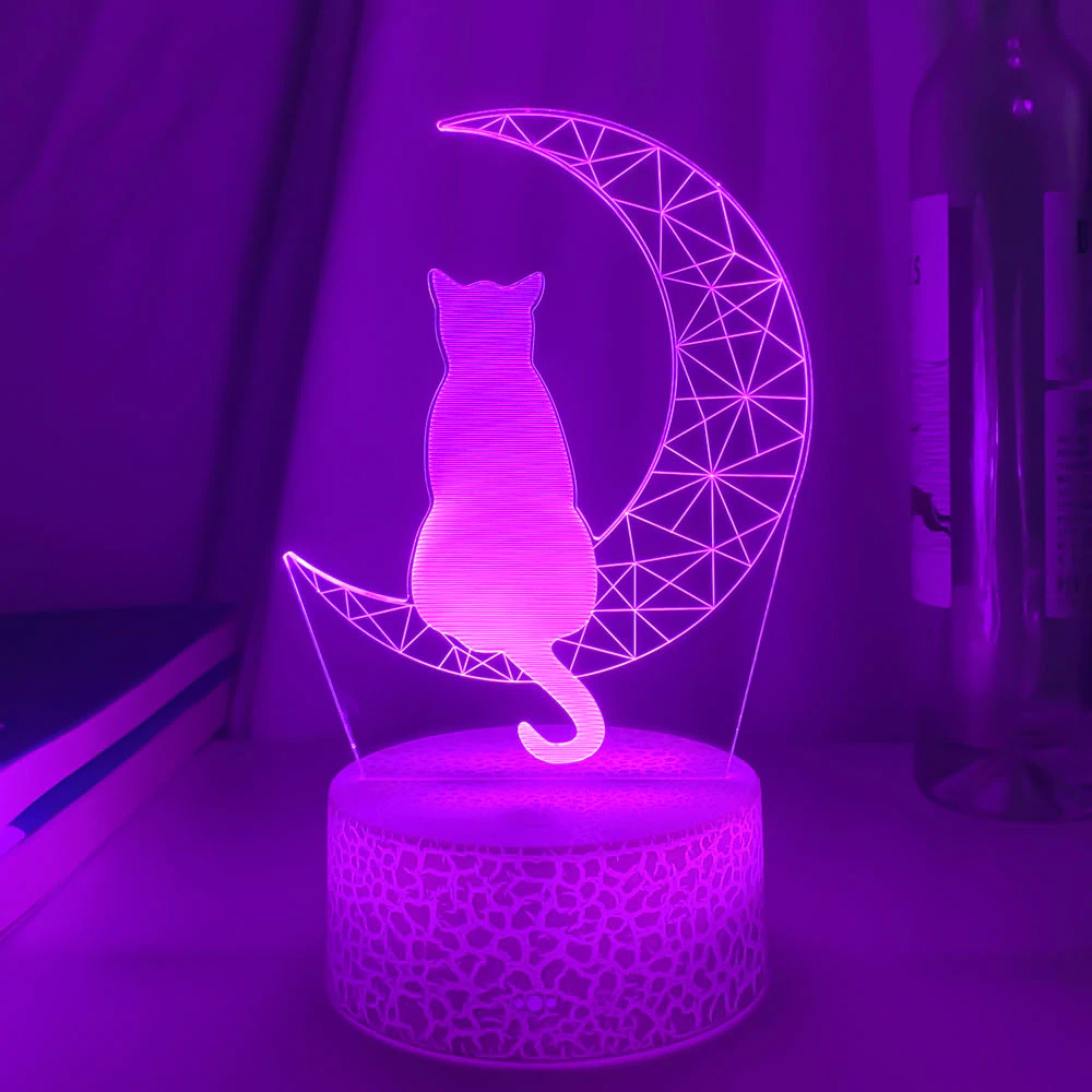 Cat Moon Nightlight