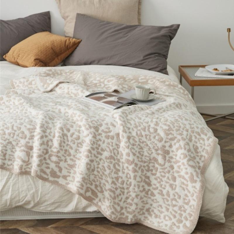 The Luxe Leopard Throw Blanket