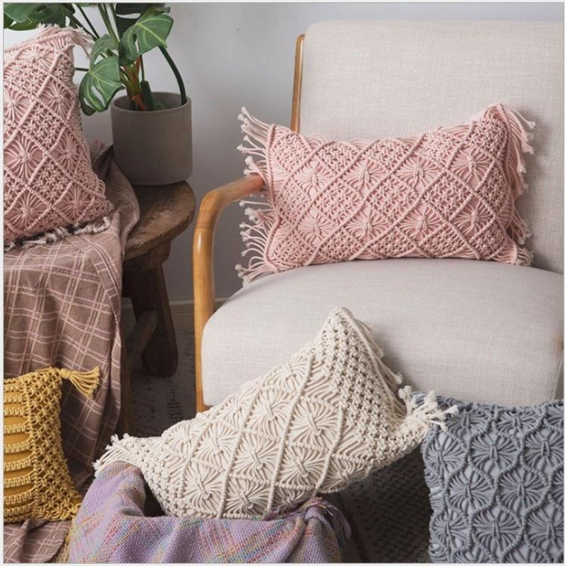 The Macramé Pillow Cover Collection