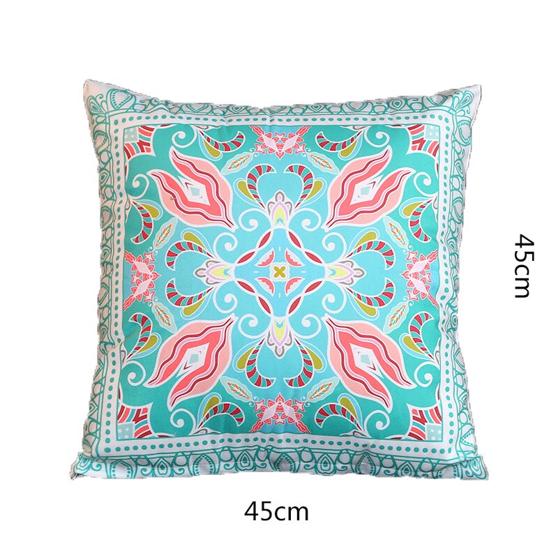 Mandala Bohemian Flower Pillow Case
