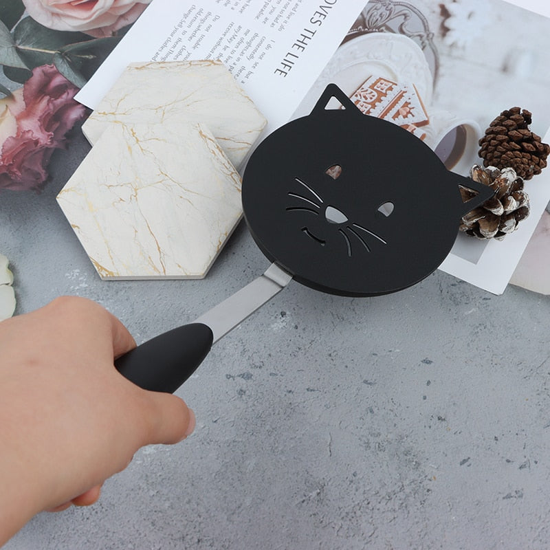 Cat Frying Non Stick Spatula