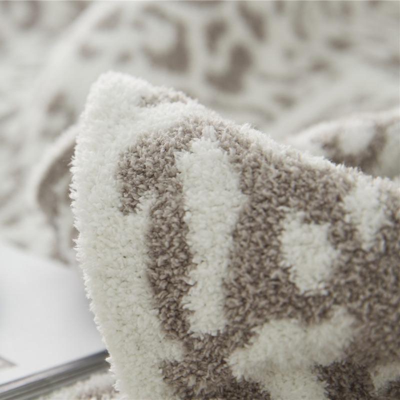 The Luxe Leopard Throw Blanket