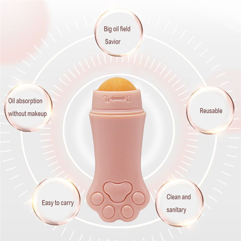 Cat Paw Face Oil Absorbing Roller