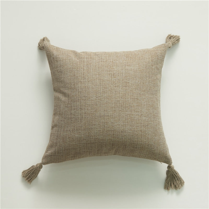 Linen Pilllow Case Dark Academia