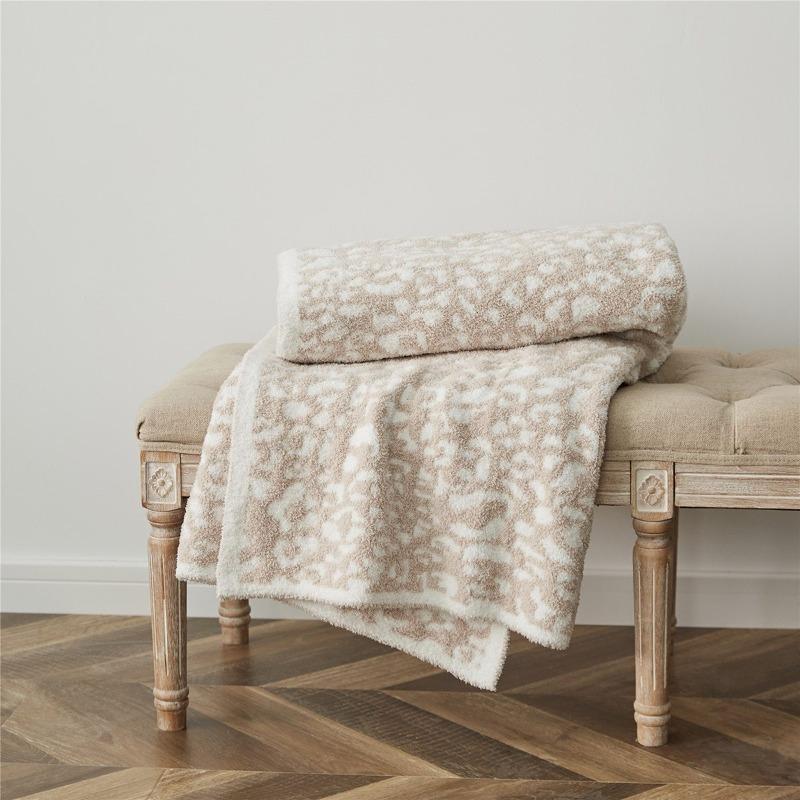 The Luxe Leopard Throw Blanket