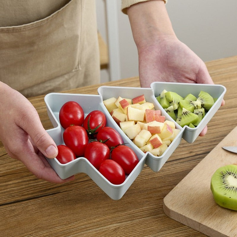 Aesthetic Christmas Tree Snack Storage Box