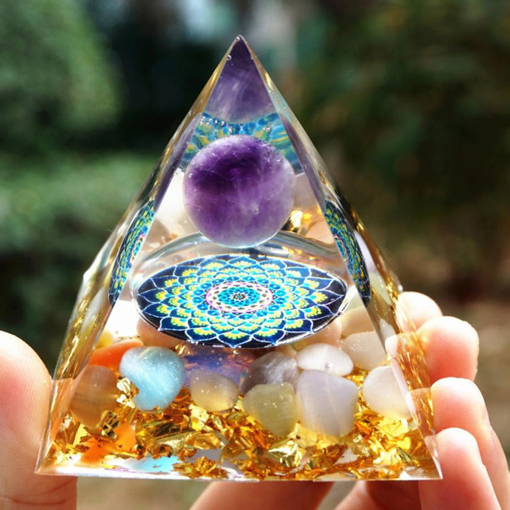 Crystal Pyramid Meditation Tool