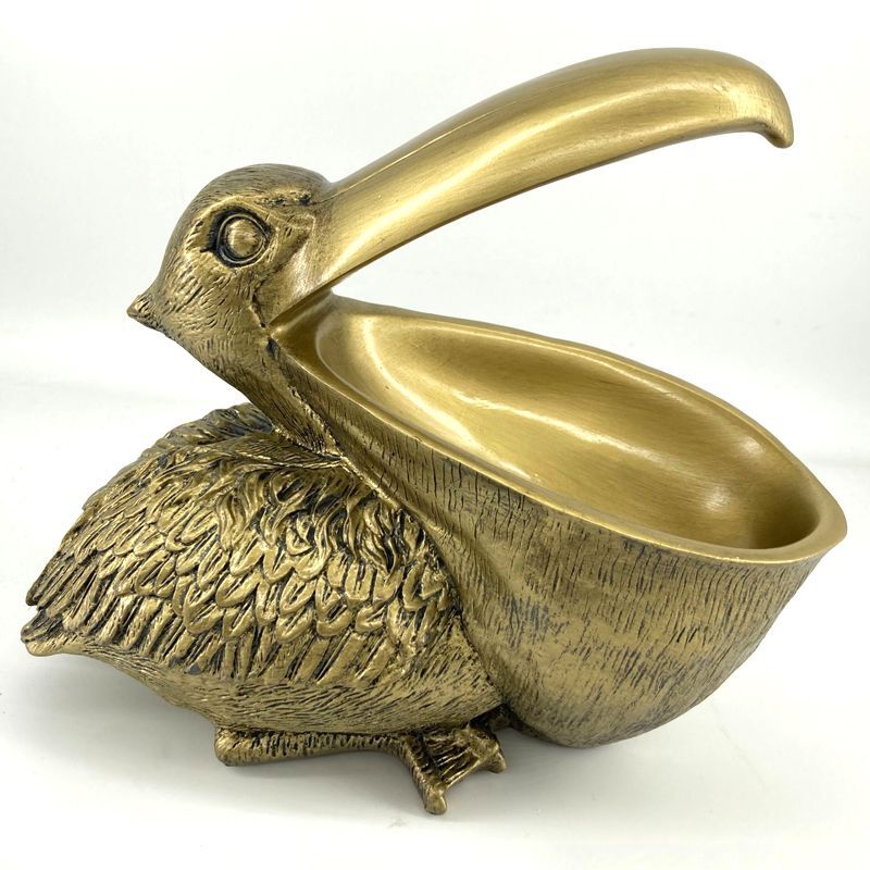 The Golden Pelican Trinket Dish