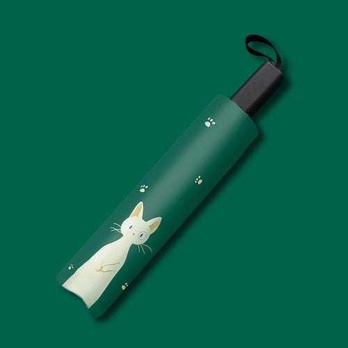 Cat Folding Automatic Umbrella