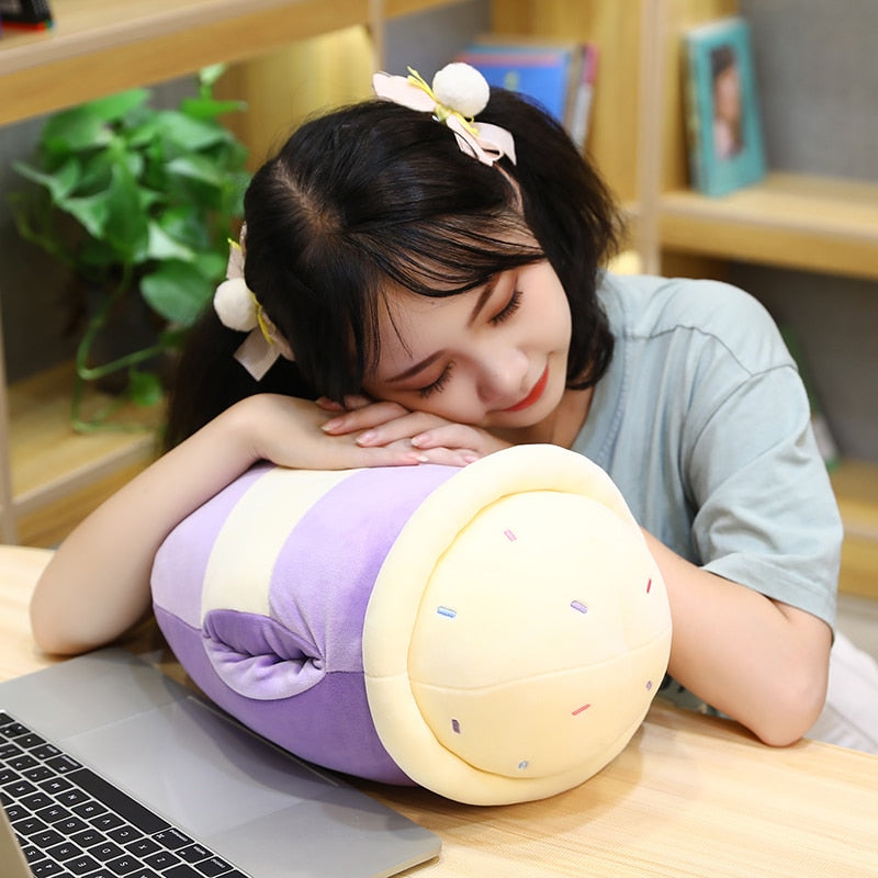 Kawaii Bubble Tea Pillow