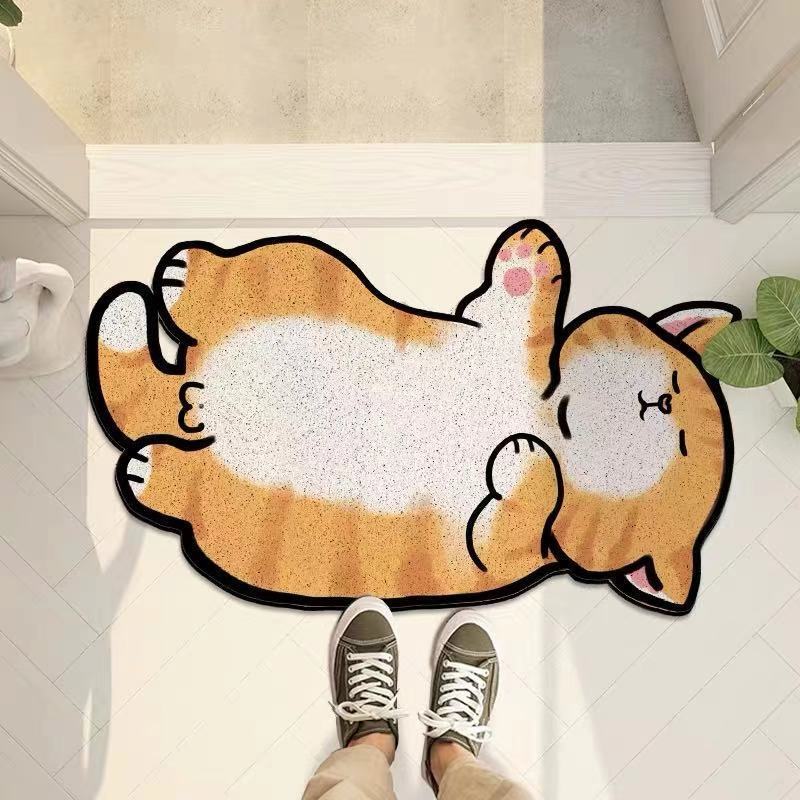 Sleeping Cat Doormat