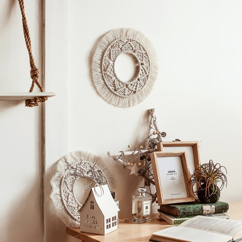 Woven Round Wall Hanging