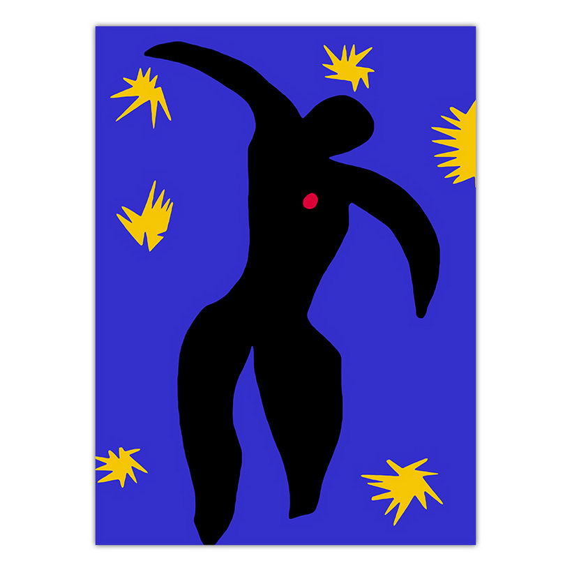 Home Decoration Print Canvas Art Wall Pictures Poster Canvas Printings Paintings French Henri Matisse Blue Nude