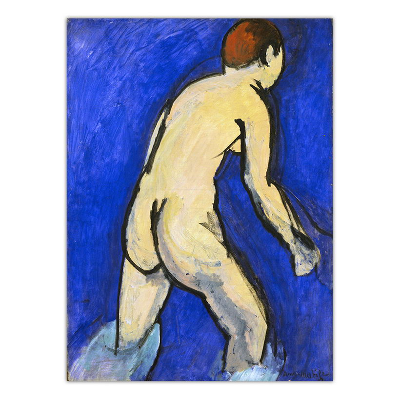 Home Decoration Print Canvas Art Wall Pictures Poster Canvas Printings Paintings French Henri Matisse Blue Nude