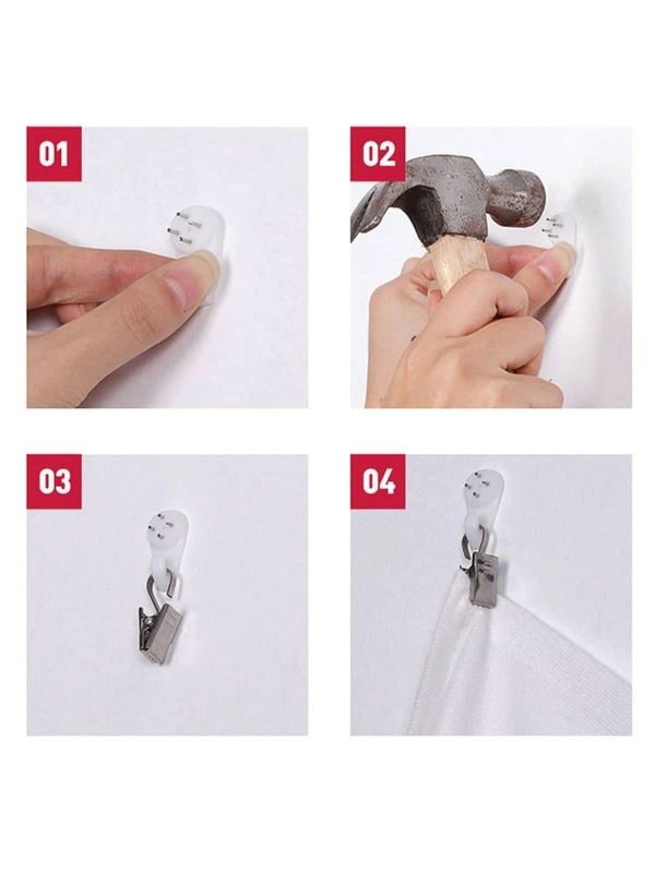 Black & White World Map Print Tapestry