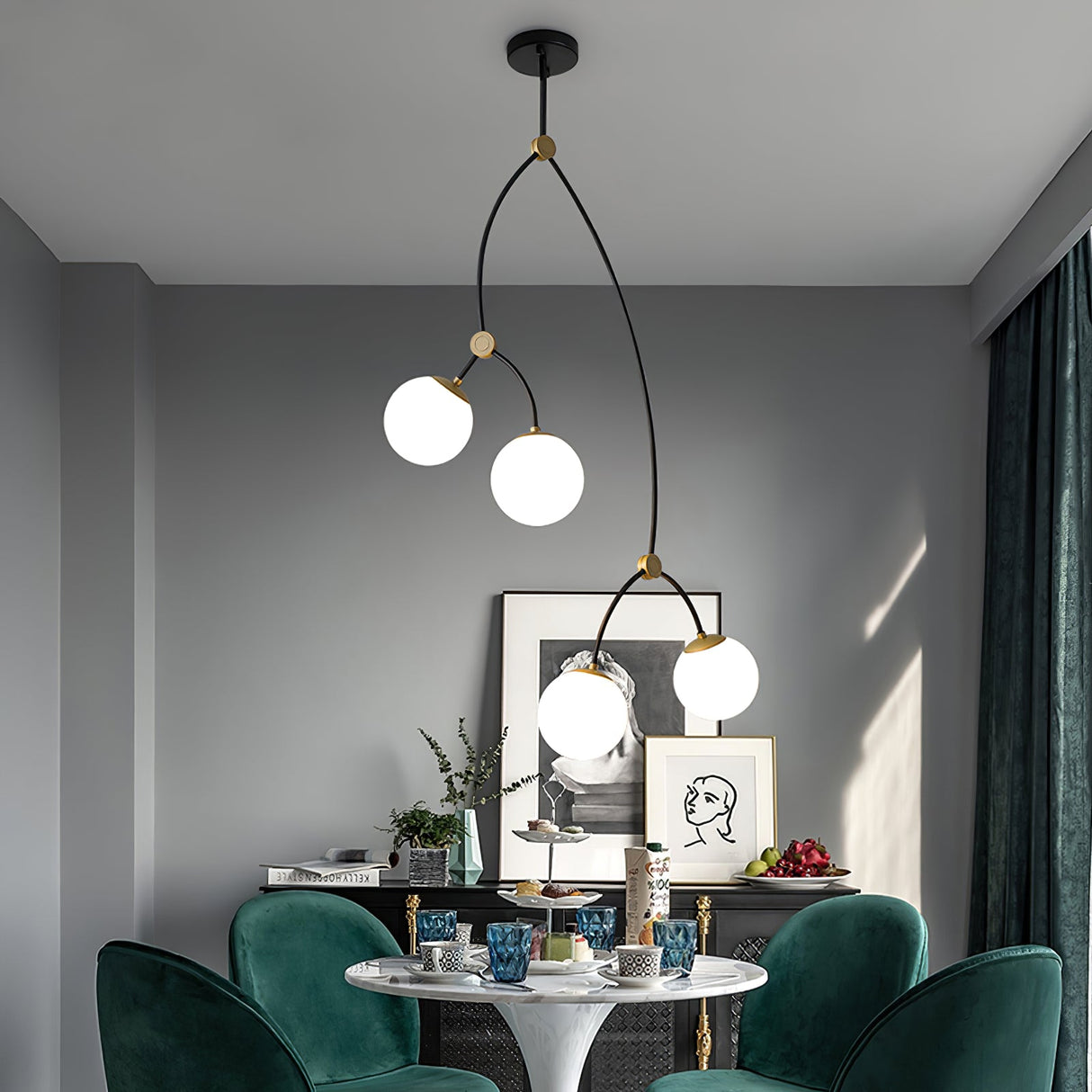 Ivy Globe Chandelier