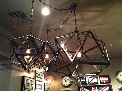 Polyhedron Pendant Light