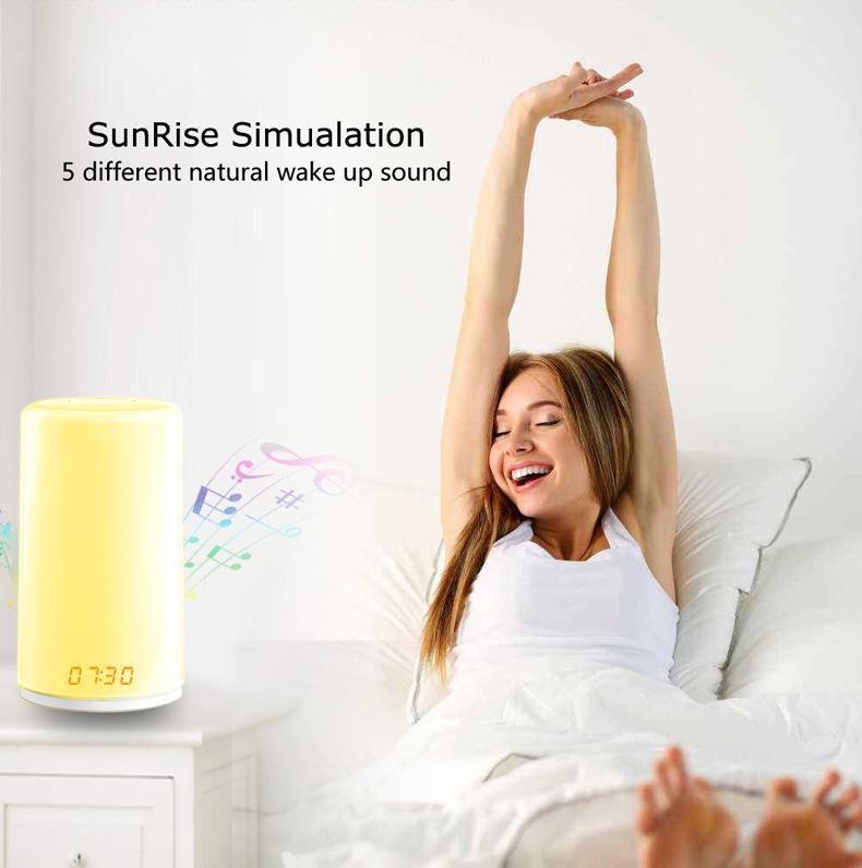 LED Touch Light and alarm clock