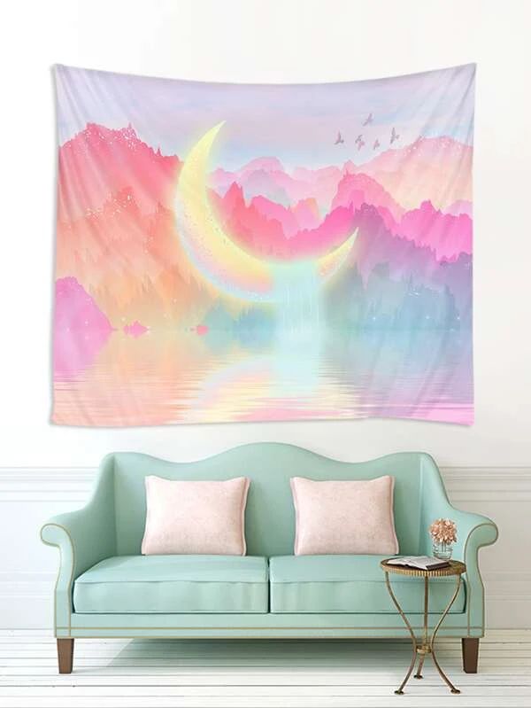 Landscape Print Tapestry