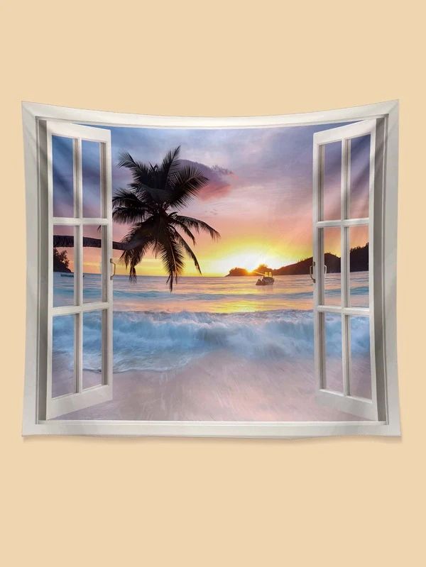 Landscape Print Tapestry