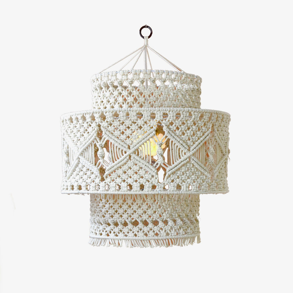 Lantern Tassel Chandelier