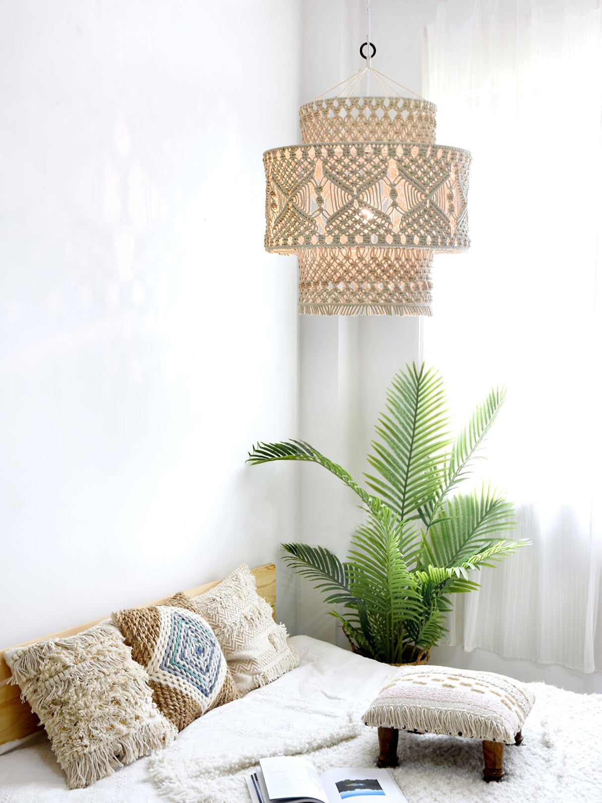 Lantern Tassel Chandelier