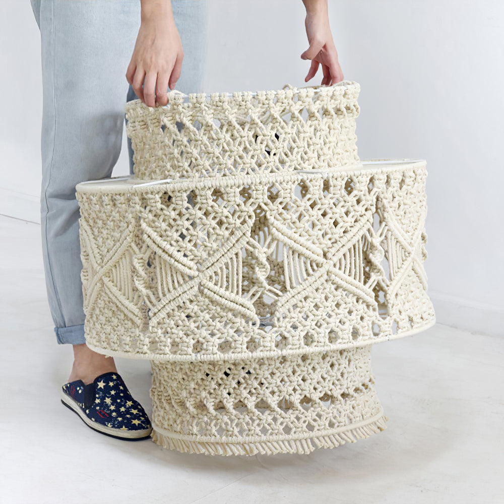 Lantern Tassel Chandelier