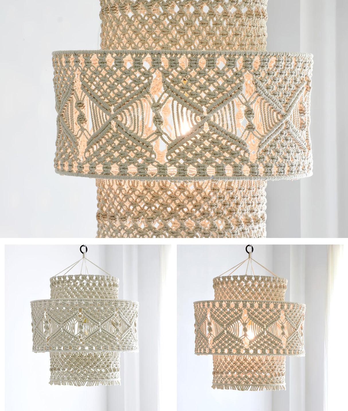 Lantern Tassel Chandelier