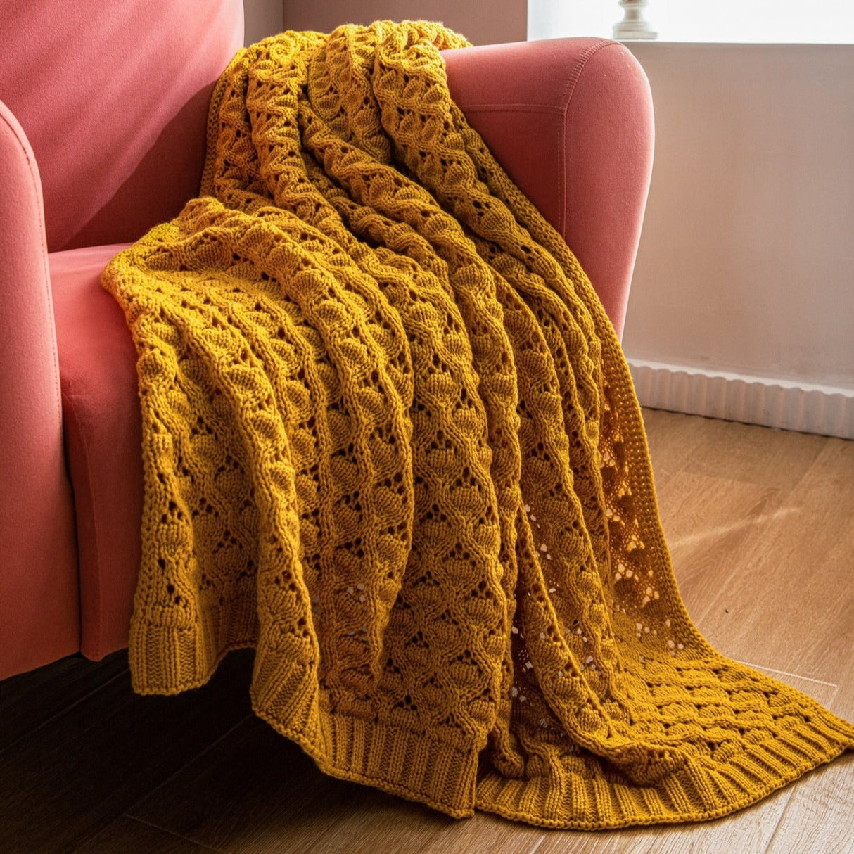 The Lacy Throw Blanket