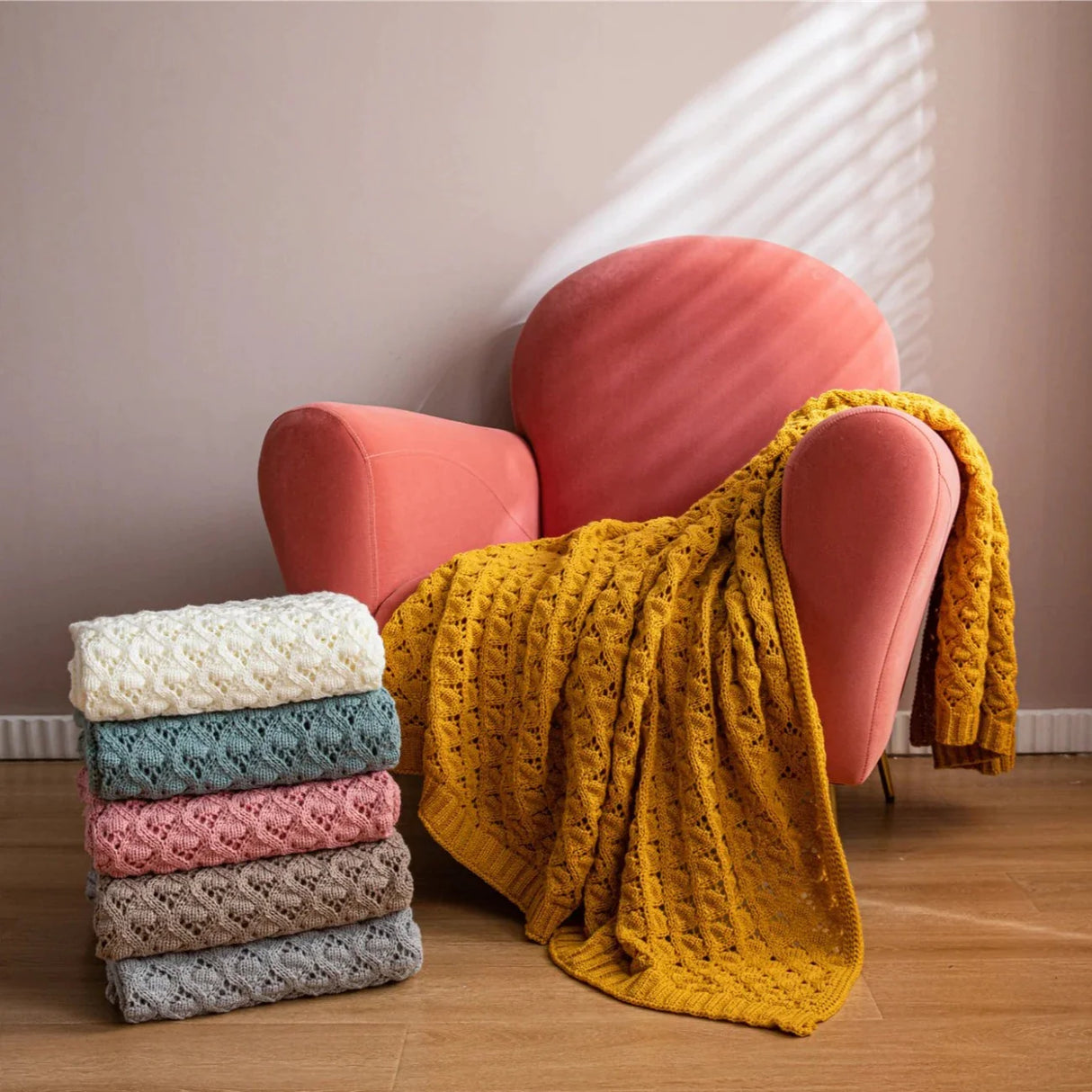 The Lacy Throw Blanket