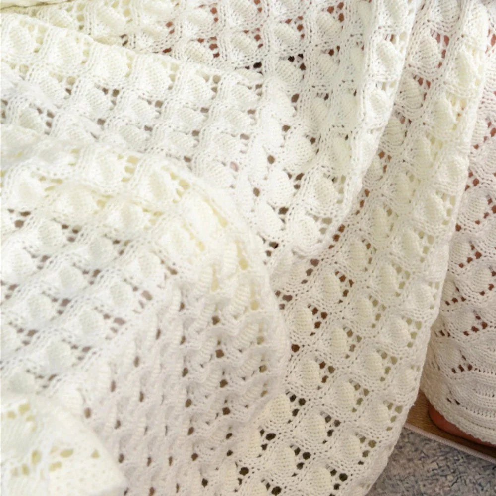 The Lacy Throw Blanket