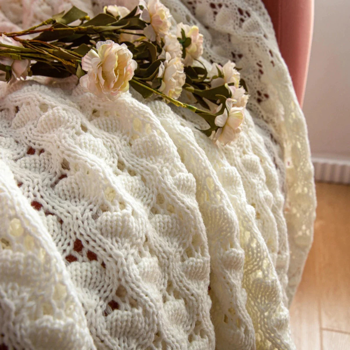 The Lacy Throw Blanket
