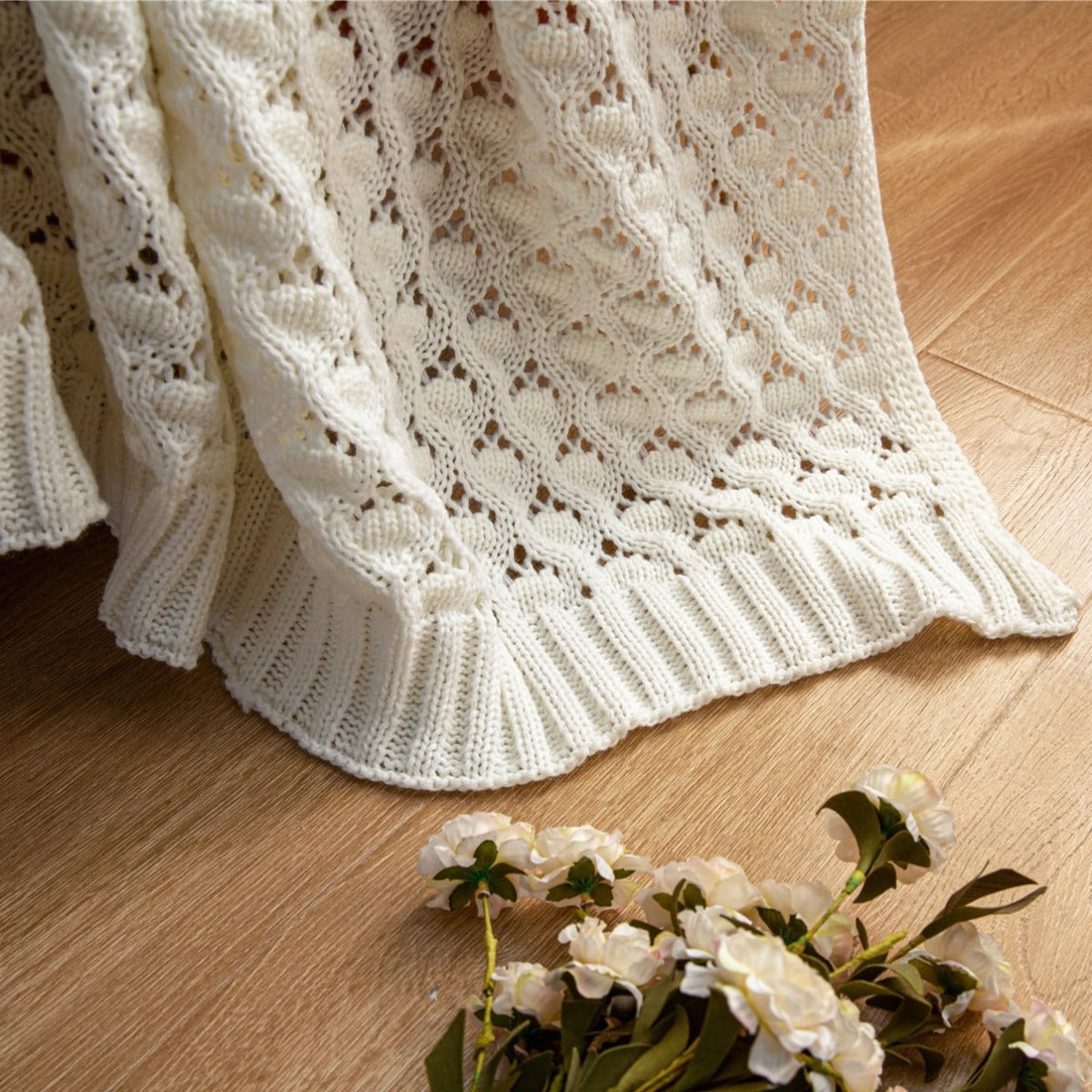 The Lacy Throw Blanket