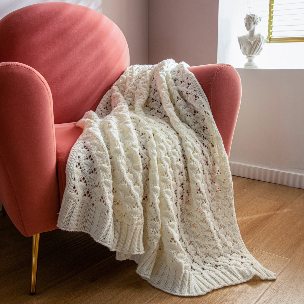 The Lacy Throw Blanket