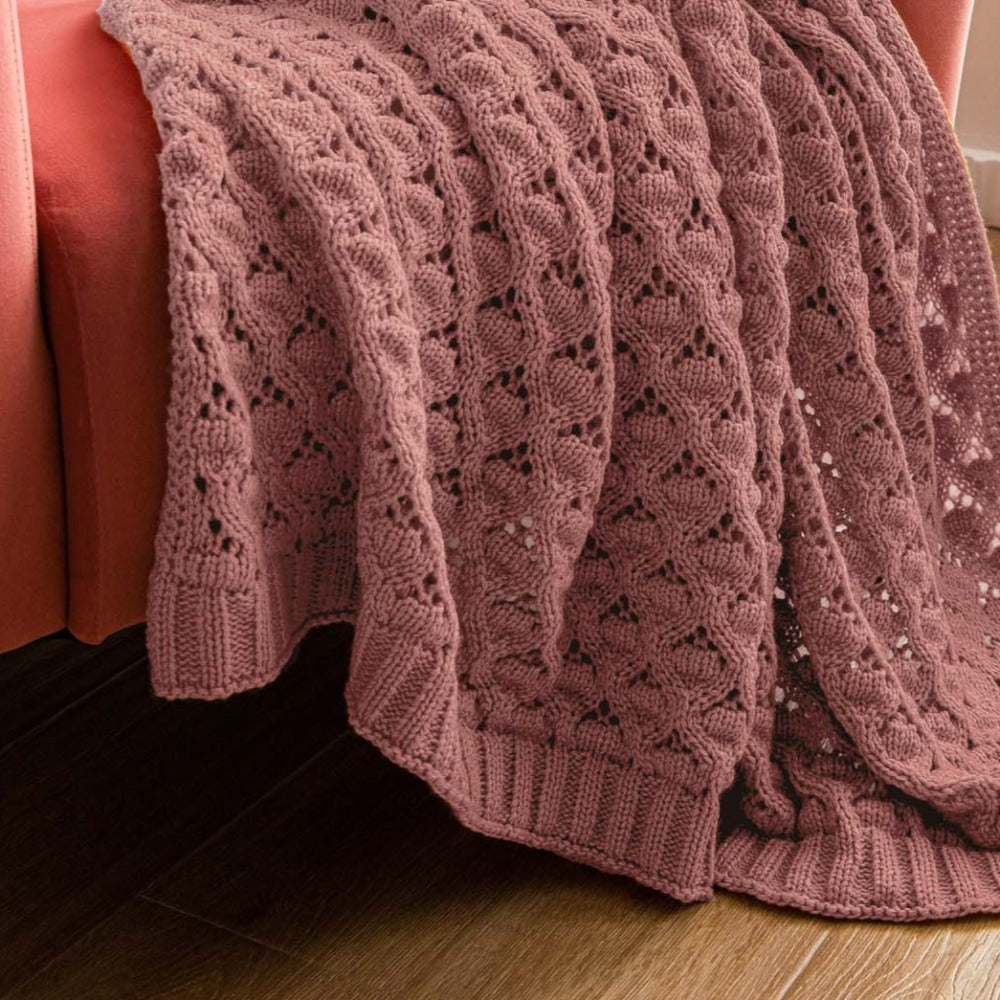 The Lacy Throw Blanket