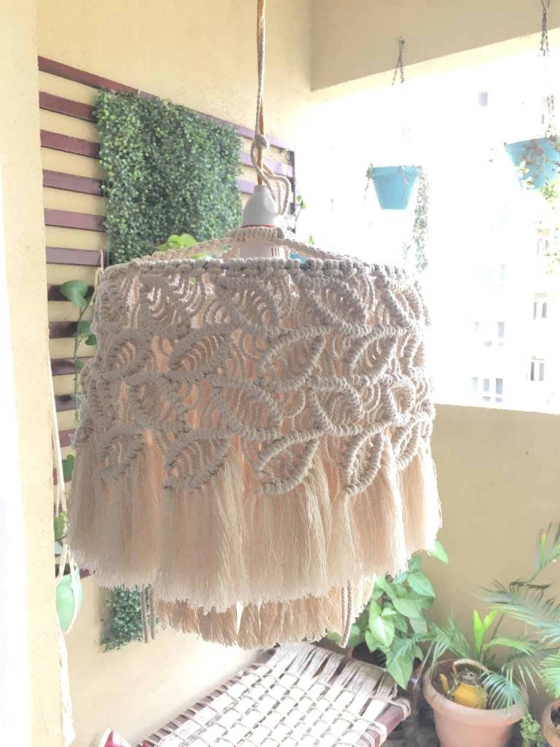 Macrame Chandelier