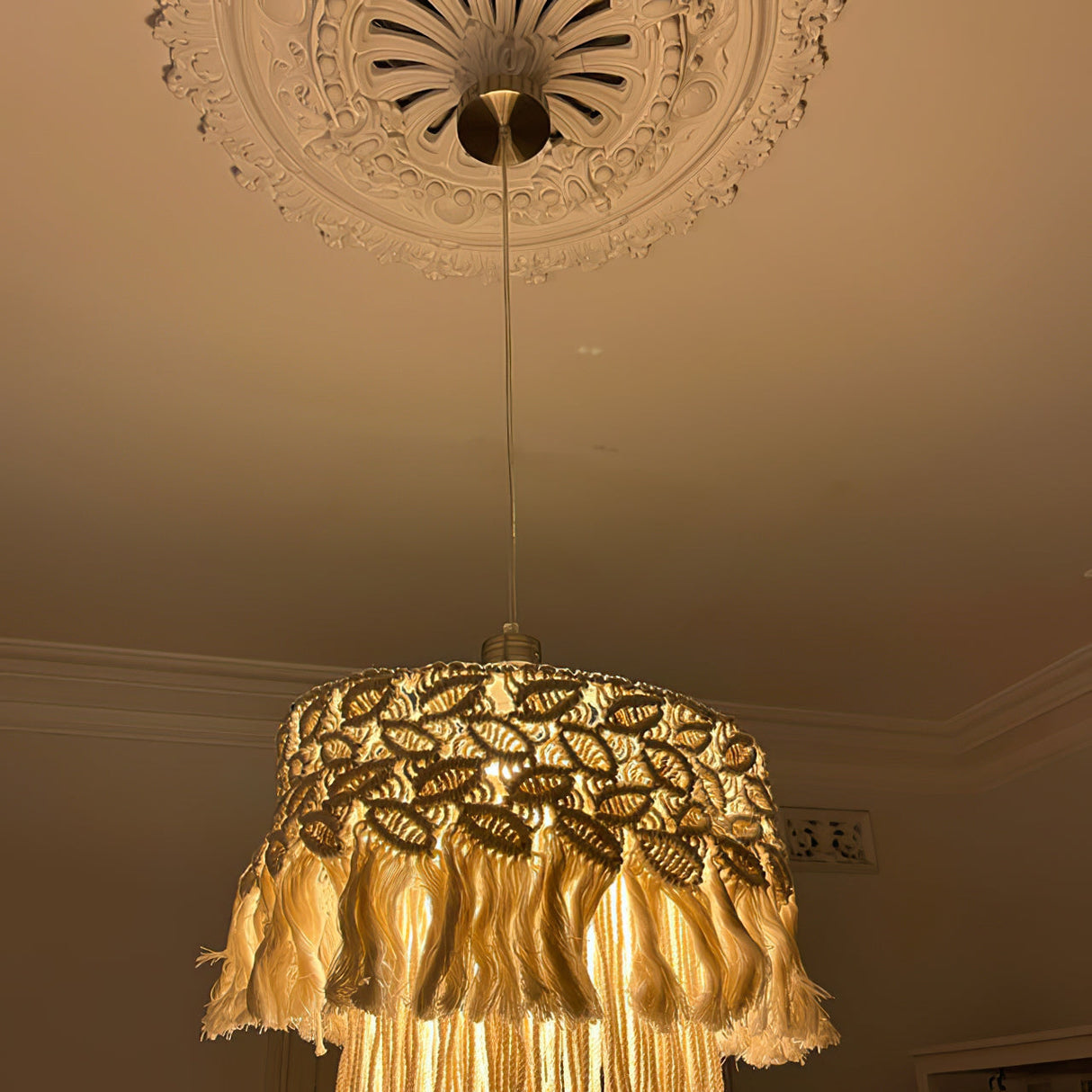 Macrame Chandelier