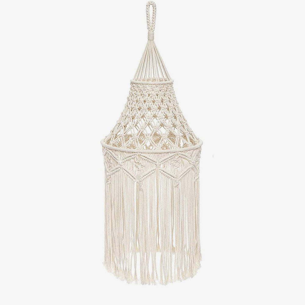 Macrame Light Shade Chandelier
