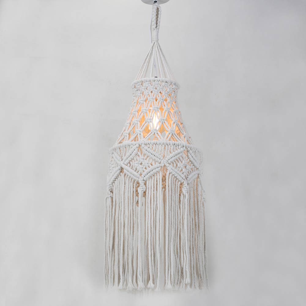 Macrame Light Shade Chandelier