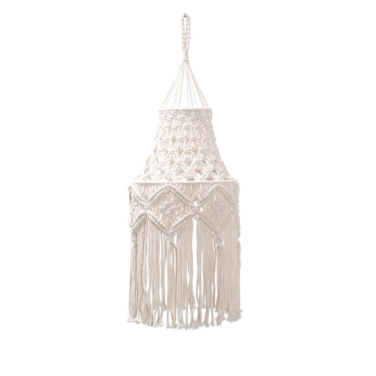 Macrame Light Shade Chandelier