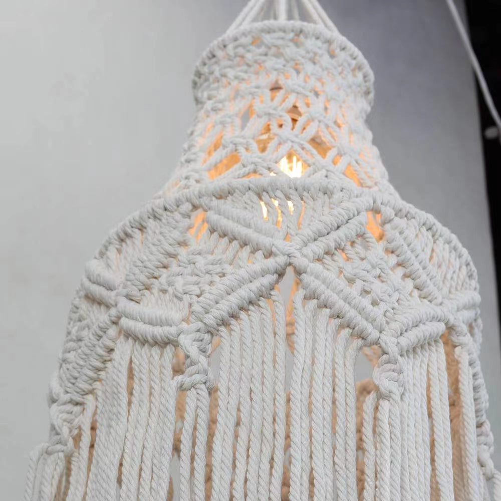 Macrame Light Shade Chandelier