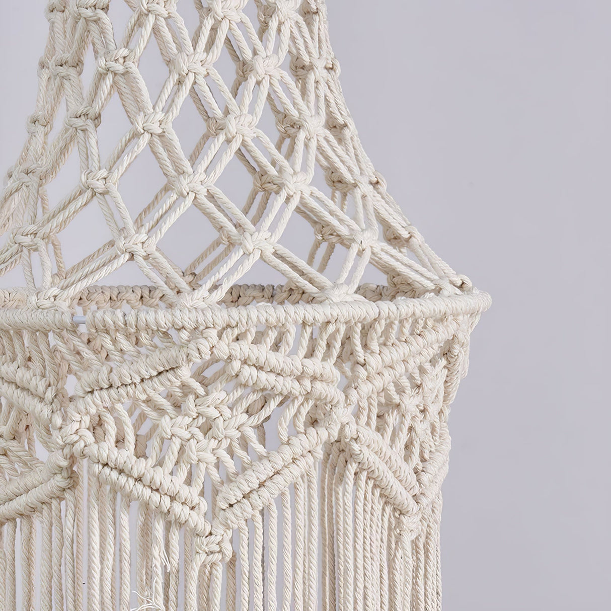 Macrame Light Shade Chandelier