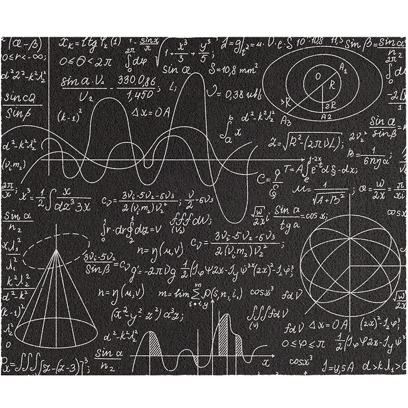 Mathematics PVC Entrance Door Mat