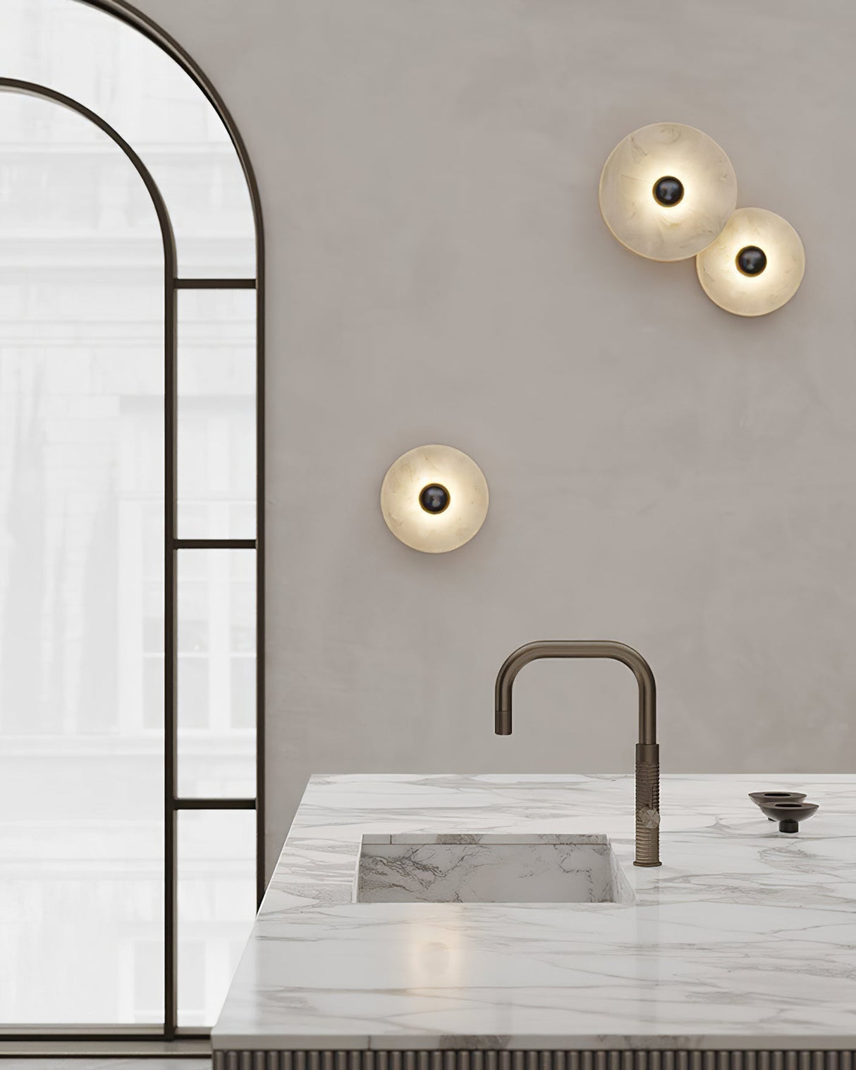 Median Combination Sconce